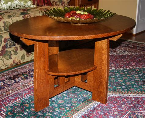 Custom Arts And Crafts Coffee Table By Bench Dog Woodworks