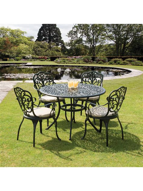 4.4 out of 5 stars. Suntime Sussex Aluminium 4-Seater Outdoor Dining Table and ...