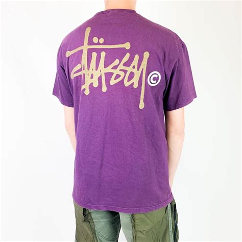 Vintage Vintage Stussy T Shirt Big Logo Grailed