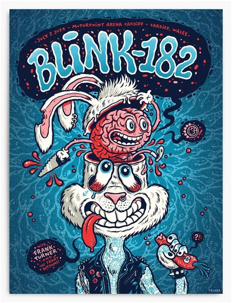 Blink 182 Blink 182 Poster Art Blink 182 Art
