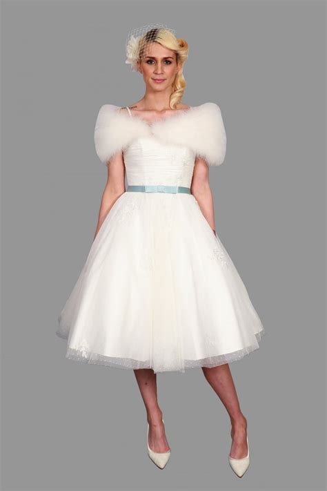 Shop vintage wedding dresses at affordable prices, and enjoy free international shipping on all online orders! Timeless Chic OLIVIA Tea Length Vintage Inspired Short ...