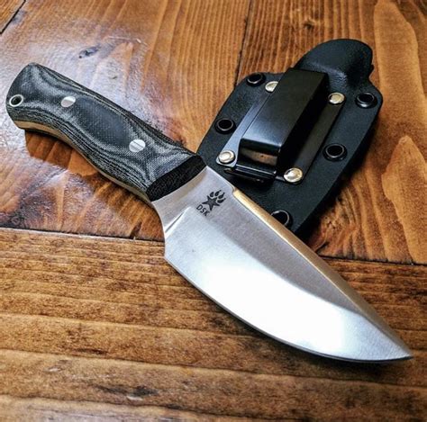 Custom Edc Fixed Blade By Dogstar Knives Rknives