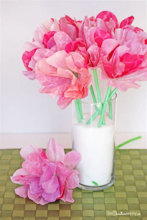 Gorgeous Coffee Filter Flowers Tutorial