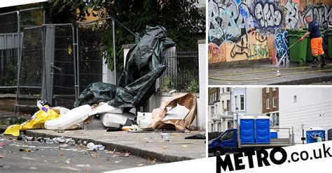 Notting Hill Carnival Clean Up Begins After Two Days Of Partying