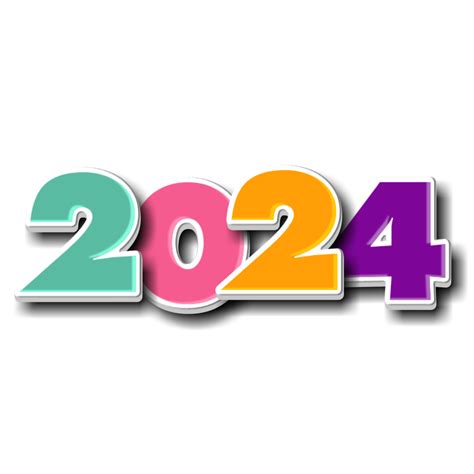 Happy New Year 2024 25202166 Png