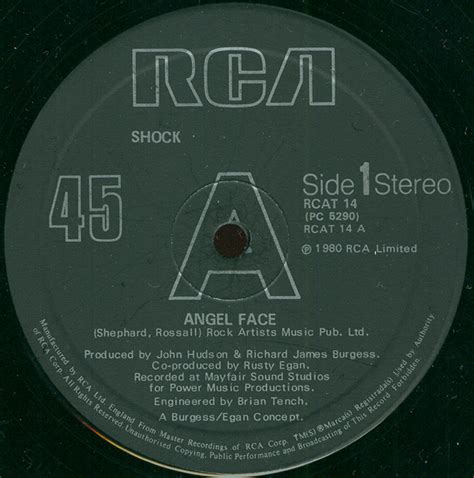 Shock Angel Face Vinyl Records Lp Cd On Cdandlp