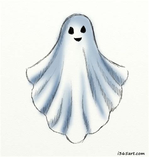 How To Draw A Ghost Halloween Pictures To Draw Halloween Drawings
