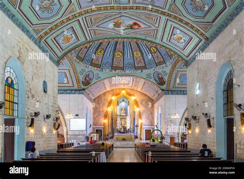 The Maasin Cathedral In Southern Leyte Philippines Stock Photo Alamy