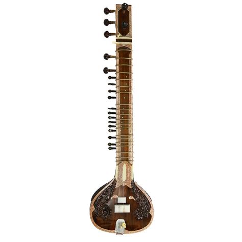 Brown Wooden Sitar Number Of Stop Knobs 13 Weight 45 Kg Rs 16500