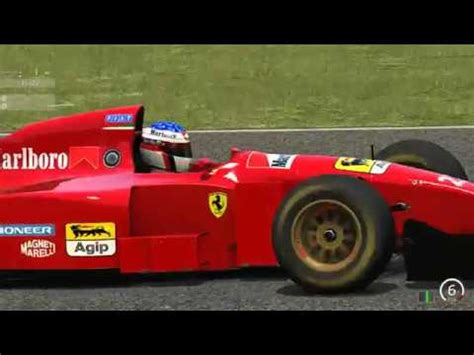 Assetto Corsa ACFL F1 1994 Ferrari V12 hotlap Nürburgring GP YouTube