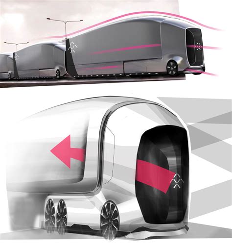 This Faraday Future Semi Truck Concept Makes Autonomous Vehicles More
