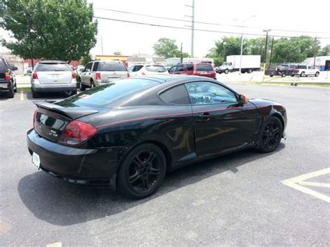 Deprecation, insurance, fuel, maintenance, taxes +repairs Sell used Amazing Hyundai Tiburon GT 2005 Black Shadow in ...