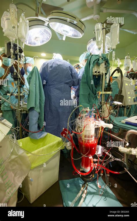 Aortic Valve Replacement Cardiac Surgery Operation Room Hospital