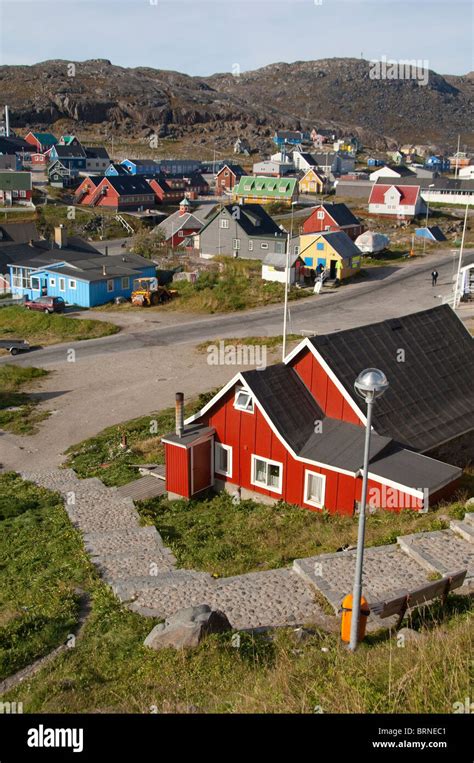 Greenland Qaqortoq South Greenlands Largest Town With Almost 3000
