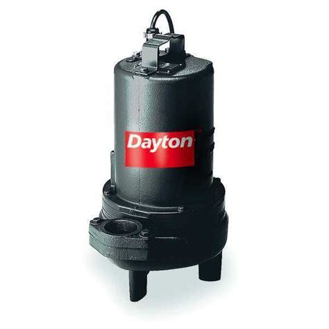 Dayton 2 Hp 2 Manual Submersible Sewage Pump 230v 3bb95 Zoro
