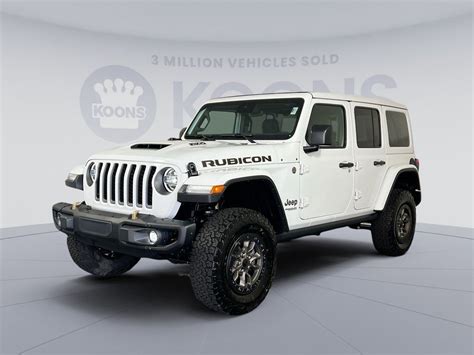 2022 Jeep Wrangler Unlimited Rubicon 392 251 Miles Bright White