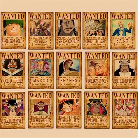 Bounty Poster One Piece