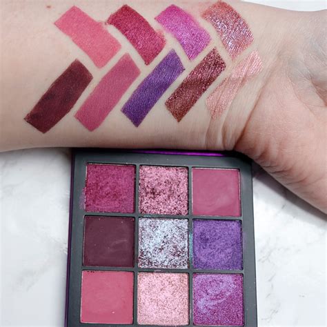 Huda Beauty Amethyst Obsessions Palette Review And Swatches Beauty My
