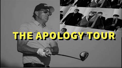 Phil Mickelson Apologizes After Comments On Saudi Backed Golf League Youtube