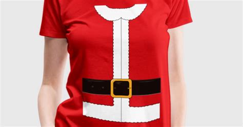 Funny Santa Claus Christmas Costume T Shirt Spreadshirt