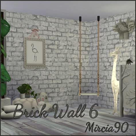 Brick Wall 6 The Sims 4 Build Buy Curseforge