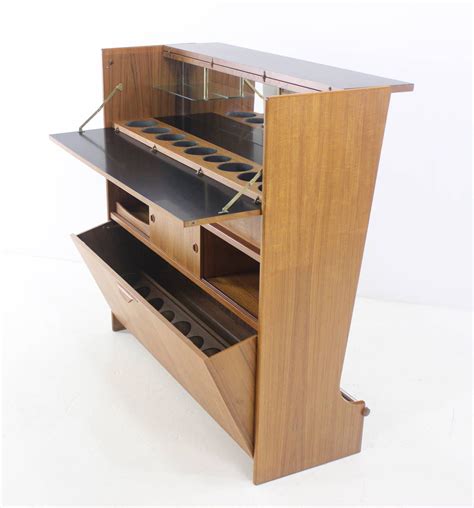 Danish Modern Teak Bar Designed By Johannes Andersen From A Unique