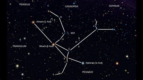 The Andromeda Constellation Facts Myth And Location Space