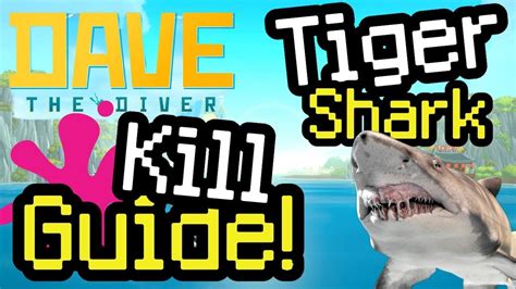 Dave The Diver Tiger Shark Fight Youtube
