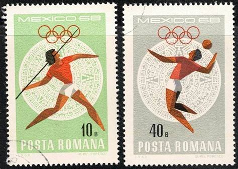 Olympia 1968 Mexiko Posta Romana Kaufen Auf Ricardo