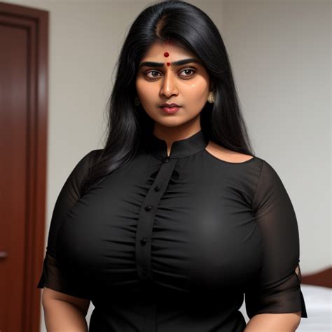 Image Downscaler Indian Wife Huge Huge Black Blouse