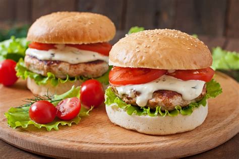 Healthy Ranch Turkey Burgers Slender Kitchen