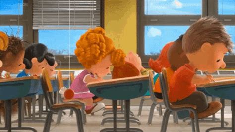 Snoopy Classroom GIF Snoopy Classroom Cute Discover Share GIFs