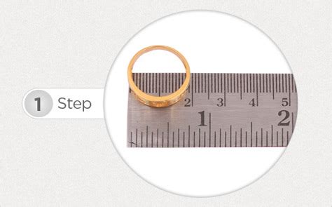 Again, make sure the ring fits the correct finger; Ring Size Guide | Malabar Gold & Diamonds