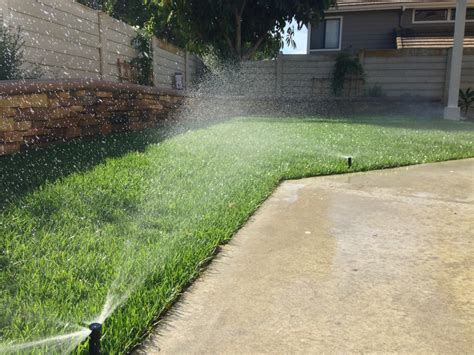 Sprinkler System Installation Orange County Landscape Contractor