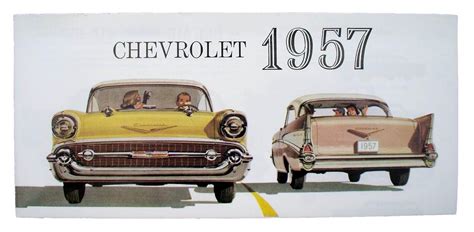 1957 Chevy Sales Brochure 57 Psb