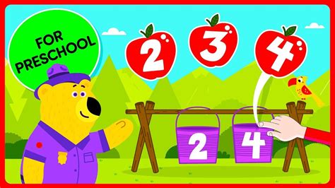 Learn To Count Numbers 123 For Kids Learning Camp Preschool Kids