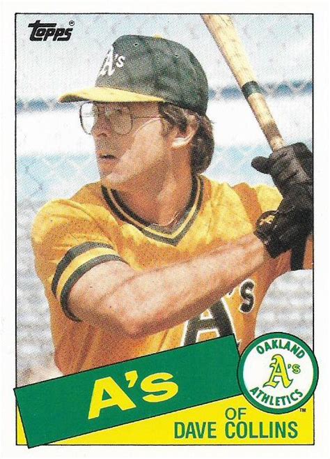 1985 Topps 25t Dave Collins