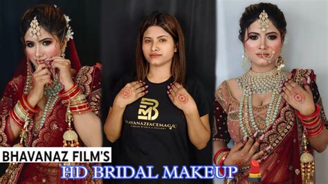 HD Indian Bridal Makeup Look Learn With Professional Pro Make Up Artist