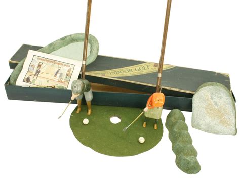 Pair Of Schoenhut Indoor Golf Toys At 1stdibs