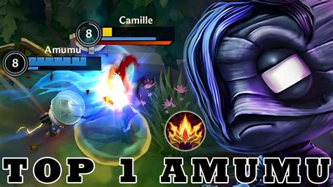 Wild Rift Amumu Gameplay Top Amumu Gameplay Rank Master Youtube