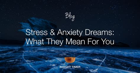 What Stress Dreams Mean Meaning Of Number
