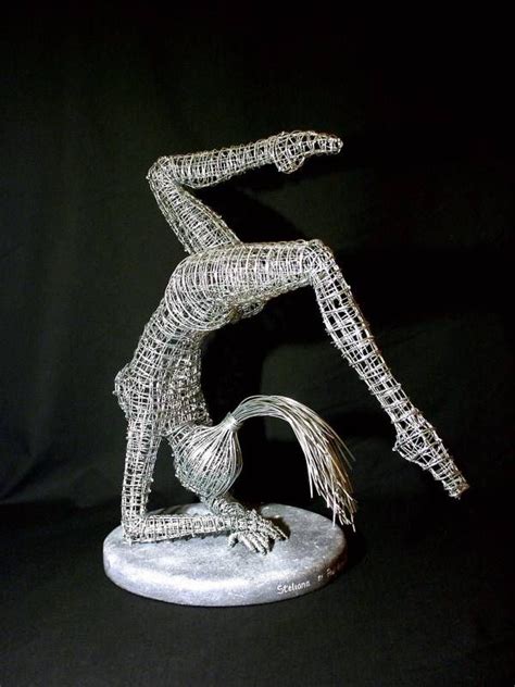 Pin By John Greene On Metal And Wire Sculptures Wire Art Sculpture
