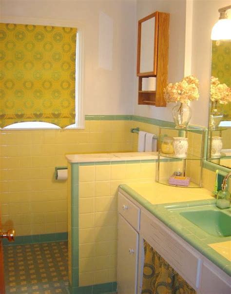Yellow adds a bit of cheerfulness to a bath, whether it's a pastel shade for a more casual look or a golden tone for a sophisticated style. 33 vintage yellow bathroom tile ideas and pictures