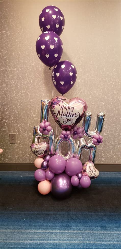 Balloons Bouquet Mothers Day Balloons Balloon Bouquet Delivery