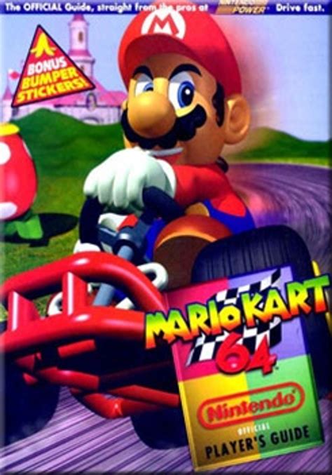 Official Nintendo 64 Players Guide Mario Kart 64 For Sale Dkoldies
