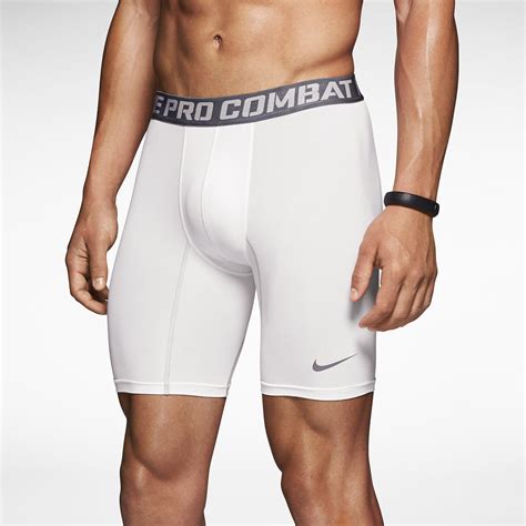 Nike Mens Pro Core Compression 6 Shorts White
