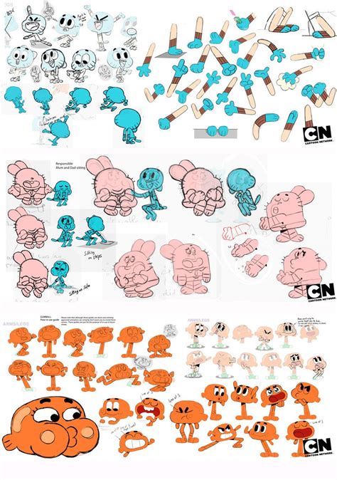 The Amazing World Of Gumball Concept Art 2 By Filthyphantom On Deviantart Character Design