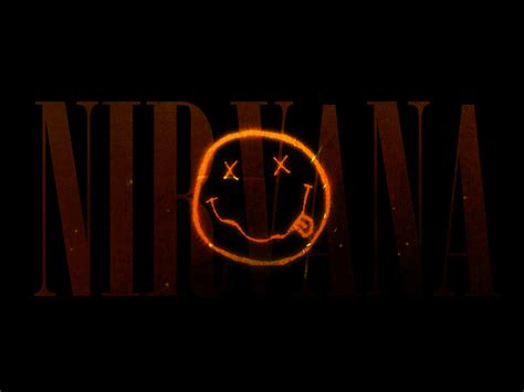 Nirvana Smile Logo Wallpapers Wallpaper Cave