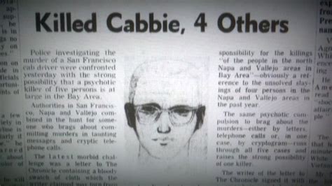 Vallejo Police Hoping For Dna Match To Zodiac Killer Abc7 San Francisco