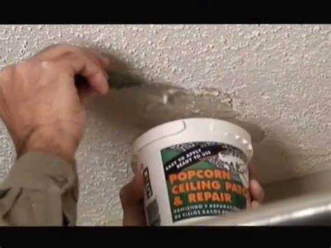 How To Apply Homax Popcorn Ceiling Patch